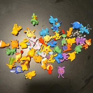 Colorful Assorted Pokemon Figures